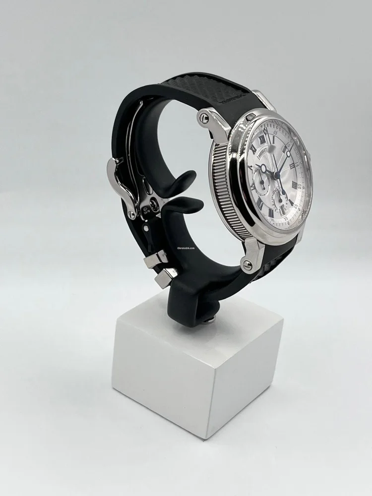 Breguet Marine Chronograph box papers and alligator strap